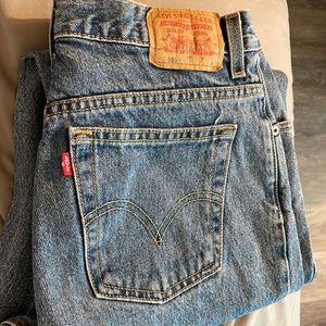 Levi’s 550, Miss M blue jeans